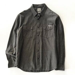 Lucky Brand Western Snap Long Sleeve Shirt Size XL NWT
